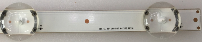 56PUS6031 D55U400X4CW 55PUS6031  Set7 4x 3009-1613 VESTEL 55" UHD DRT A-TYPE REV01  und 3x 3009-1614 VESTEL 55" UHD DRT B-TYPE REV01 LED Backlight