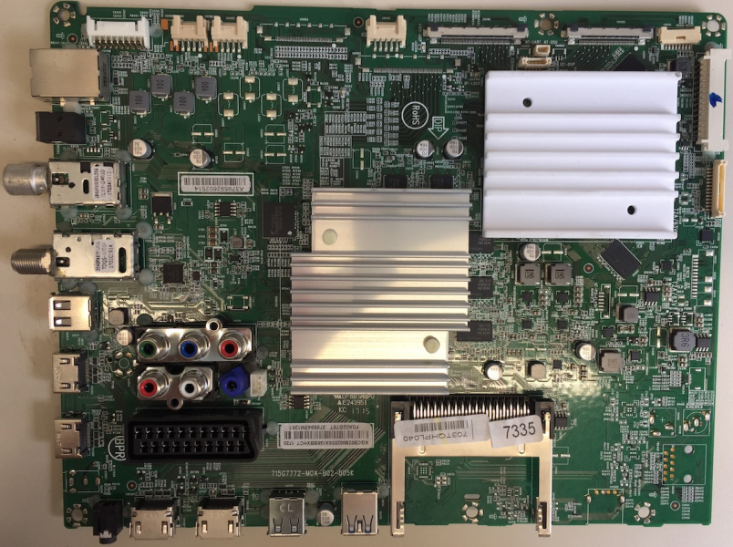 43PUS7202 715G7772-M0A-B02-005K 703TQHPL040 Mainboard