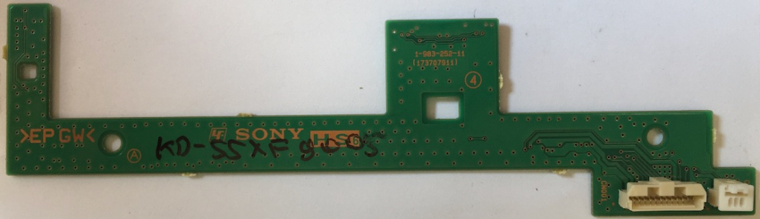 KD-55XF9005 1-983-252-11 K048G-309A Button