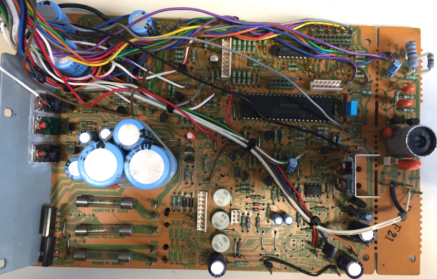 Nakamichi LX-3  B-250I LOGIC&POW PCB  TK-MFI