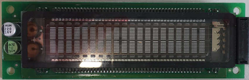 20T202DA1 EA REV E   REV. F VFD Display