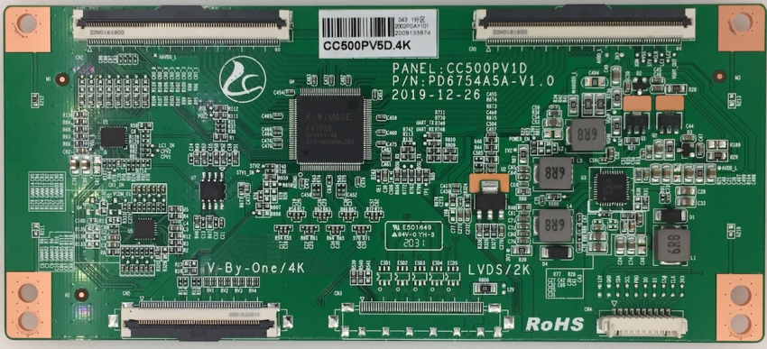 50GUA7000 50VLX700 50GUB7022 50GUA2021 CC500PV5D.4K CC500PV1D PD6754A5A-V1.0 T-con