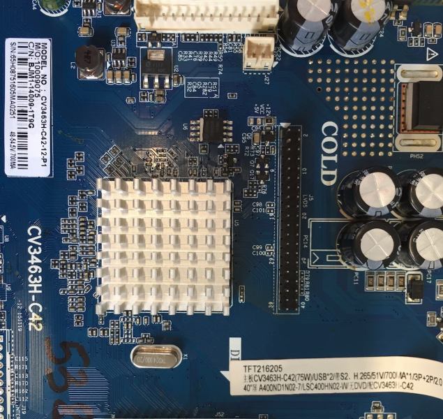 Mainboard CV3463H-C42 A400ND1N02 LSC400HN02-W 10009075 BJM1-14009-1T9G  für DVB-PM14009HCATS
