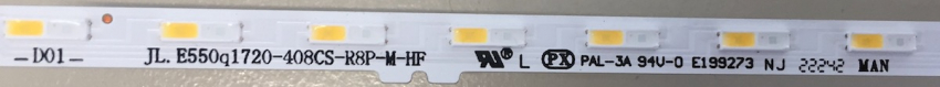 GQ55Q60BAU JL.E550q1720-408CS-R8P-M-HF  LED Backlight