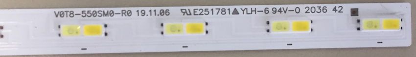 GU55TU8509U V0T8-550SM0-R0 50379AL LED Backlight