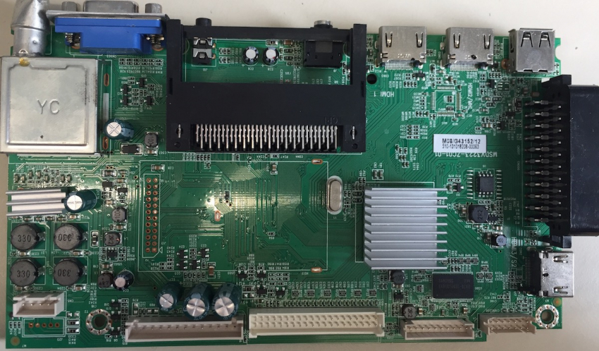 ODL39150B MSDV3220-ZC01-01 510-131018208-00063 PN:303C3223072 Mainboard
