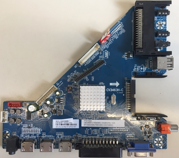 DVB-PM15009HCATS CV3463H-C A500AD2N08 T500HVN08 BJM1-15009-0T6G 10003988 Mainboard