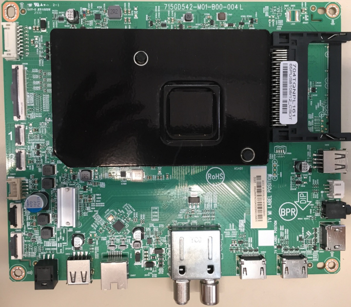 65PUS8108 715GD542-M01-B00-004L 704TQNPL161 Mainboard