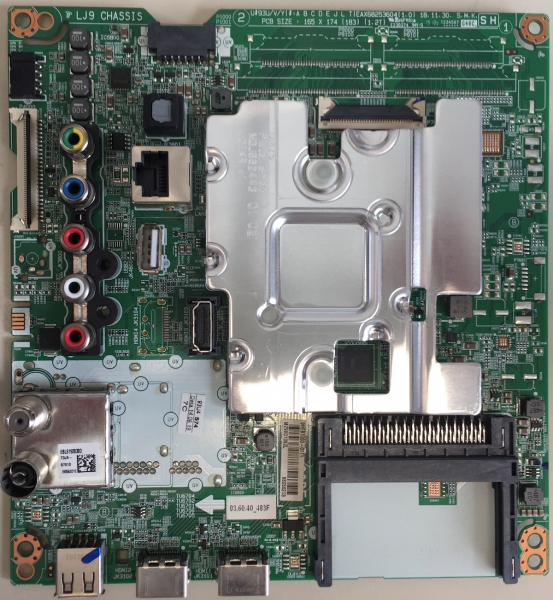 60UM71007LB  EAX68253604(1.1) 66056203 motherboard