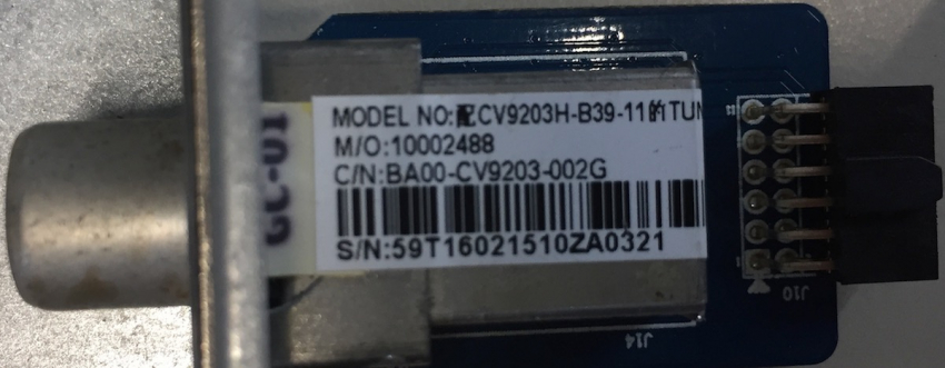 DVB-PT13209HCA BA00-CV9203-002G Mainboard