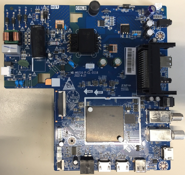 SRT40FD5553 OTV40GF-5023C MB-M9216-P-CL-0118 C400Y19-7N Mainboard