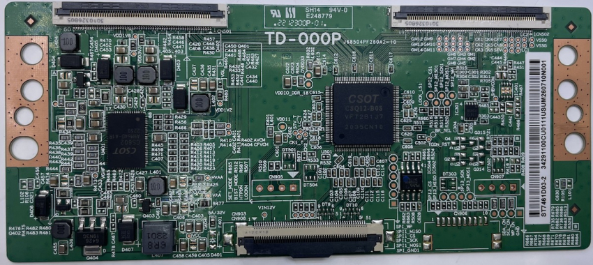 TX-75MXX889 TX-75MXW834 TD-000P ST7461D03-2 T-con