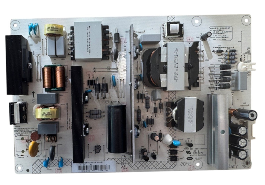 U65G7PF power board R-HS2180D-2MF 600-UBE JUM7.820.1049 V1.1