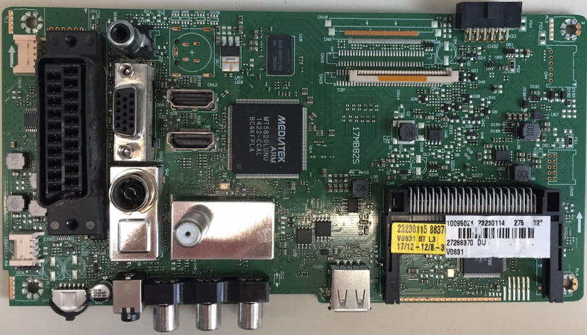 LED32H-7175(N)-B 17MB82S 23230115 23230114 Mainboard