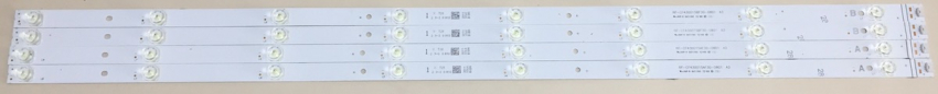 43QF5D63DH SET4 2x RF-CF430015AF30-0801 2x RF-CF430015BF30-0801 LED Backlight