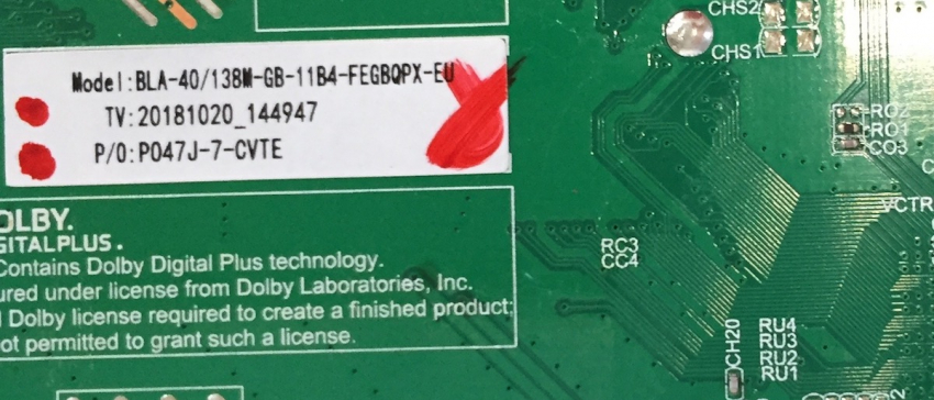 BLA-40/138M-GB-11B4-FEGBQPX-EU LC-40FI5442E  TP.MS6486.PB711 JE400D3HE2N 20181020_144947  Mainboard