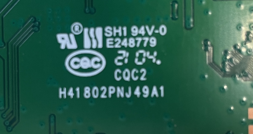 55AE7100F 55AE7000F 55AE7010F RSAG7.820.11100/R0H 289440 H41802PNJ49A1 T-Con
