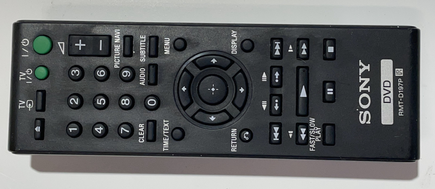 Sony RMT-D197P Original Fernbedienung Universal