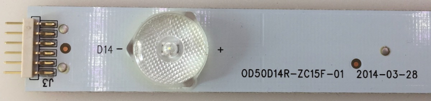 DVB-PS75003HCAS OD50D14R-ZC15F-01 LED Backlight