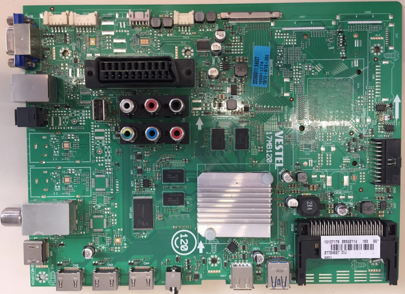 ED5501UHD 17MB120 23386811 23392114 Mainboard
