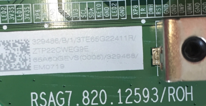 65A7HQ 65A79GQ RSAG7.820.12593 65A60GEVS Mainboard