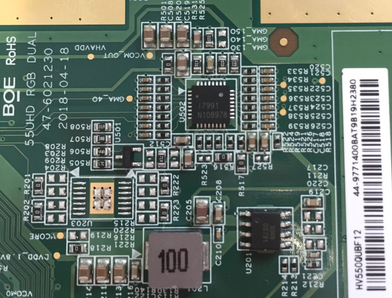 UHD55ADS314BU  HV550QUBF12 47-6021230 44-9771400B T-CON
