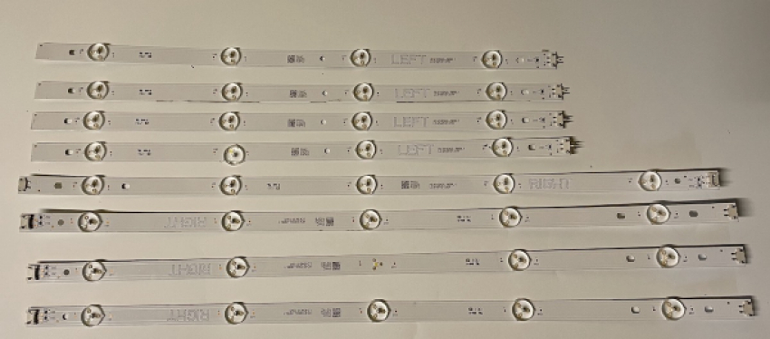 49UN7100LB 49UM7050PLF  Set8   4xHC490DGG-SLTLB-719X  LC49490134B und 4xHC490DGG-SLTLB-719X  LC49490135B  LED Backlight   für  49UN7100LB