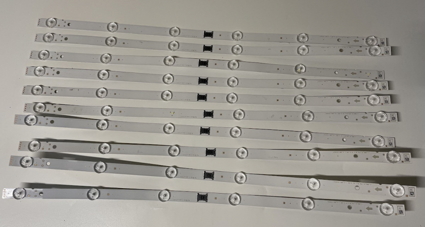 Set 10xL3_BNN_E5_CFM_S6_2_R1.0_U5C_1.0_LM41-01022A  LED Backlight für KD-55XH8096