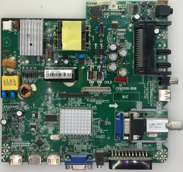 DVB-73203  CV9202H-B39 1.81.23.00004 LSC320AN02 TFT213256 Mainboard