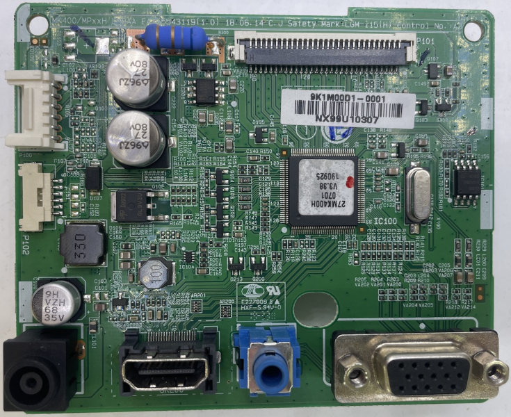 27MK400H-B EAX65543119(1.0) Mainboard
