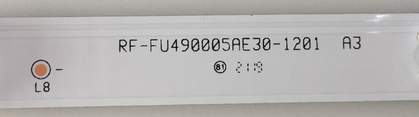 MD31500UE Set3 2x RF-​FU490005AE30-1201 und 1x RF-​FU490005BE30-1201 LED Backlight