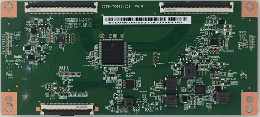 58PUS8505 58PUS8555 CCPD-TC495-008 V4.0 STCON575Q003  T-Con