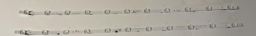 Set 2x2 CRH-BX43X1U813030T021198S-REV1.1  2019082901 LED Backlight  für  43A7100F