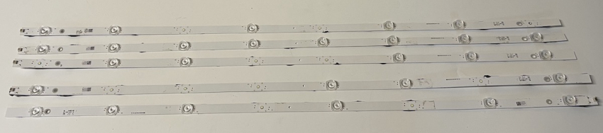 Set 5x5 IC-A-AOAG43DA96   210BZ08D0B3    LED Backlight  für  43PUS7855/12