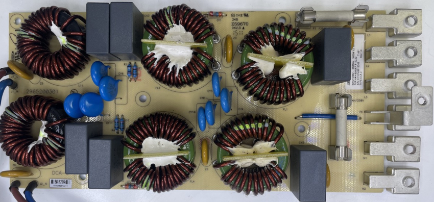 HAH-6000AB HAH-6000AP A1 Whirlpool C2097 4619 615 2218 2.A (2965200301) Power Line Filter for Induction Hob