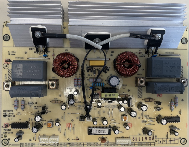 KMI33298 CPBCP4VI501FT 171660000002 63TM-S2-01 Induktion Kochfeld Elektronik