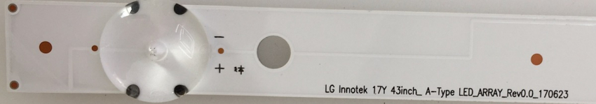 Set3 3x LG Innotek 17Y 43inch_A-Type LED_ARRAY_REV0.0_170623 LED Backlight für 43UM71007LB, 43UK6300 43LK5900PLA