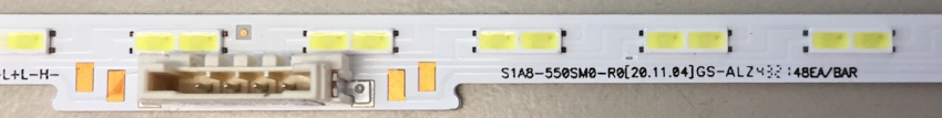 GU55AU8079U LED Backlight S1A8-550SM0-R0(20.11.04) 48EA/BAR LED Backlight