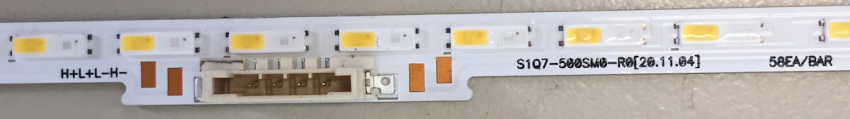 GQ50Q60AAU S1Q7-500SM0-R0(20.11.04) 58EA/BAR   LED Backlight