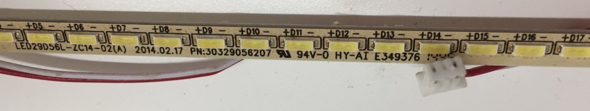 LED29D56L-ZC14-02(A) PN: 30329056207 LED Backlight