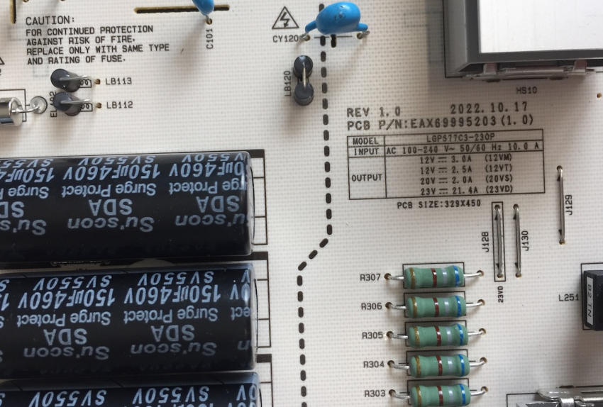 OLED77C37LA EAX69995203(1.0) LGPS77C3-230P REV1.0 Netzteil