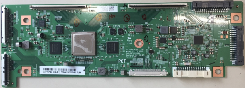 OLED77C37LA  LE770PQL(HQ)(D1) 6919A3 6870C-0920A  T-CON