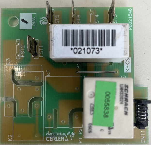 EH77754 P0221548 9000055836 RELE VITRO ADV V30.PCB  MODUL