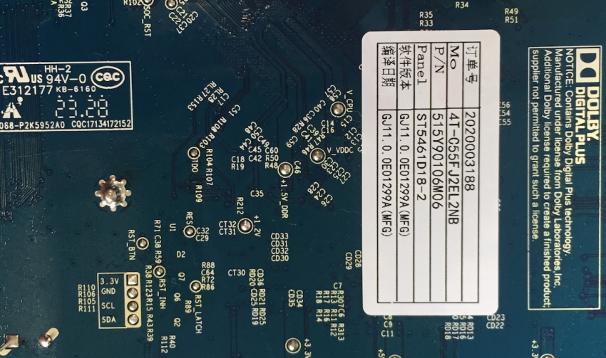 55FJ2E CV817-WH 7.D817WH200000.0A0 ST5461D18-2 Mainboard