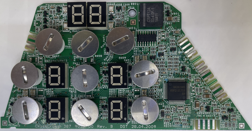 HE634250XB ELECTROLUX HE634200F-B  387901302  387 9015 00 Rev:B Electronic Board