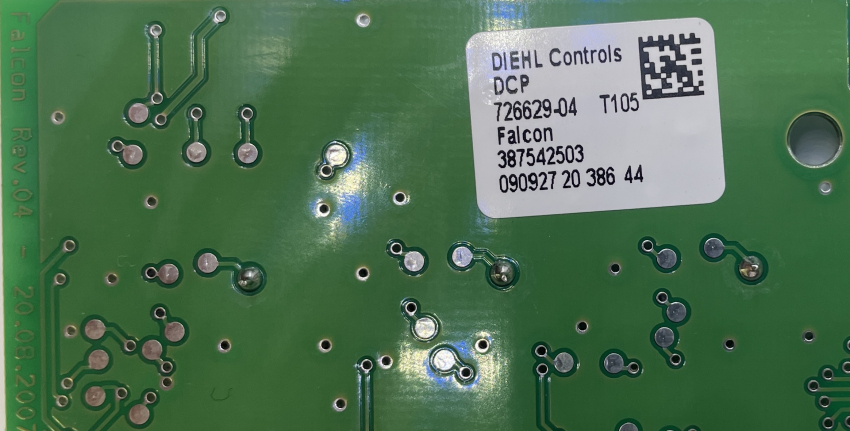 Electrolux 387 5405 REV04 DIEHL 725944-00 MODULO