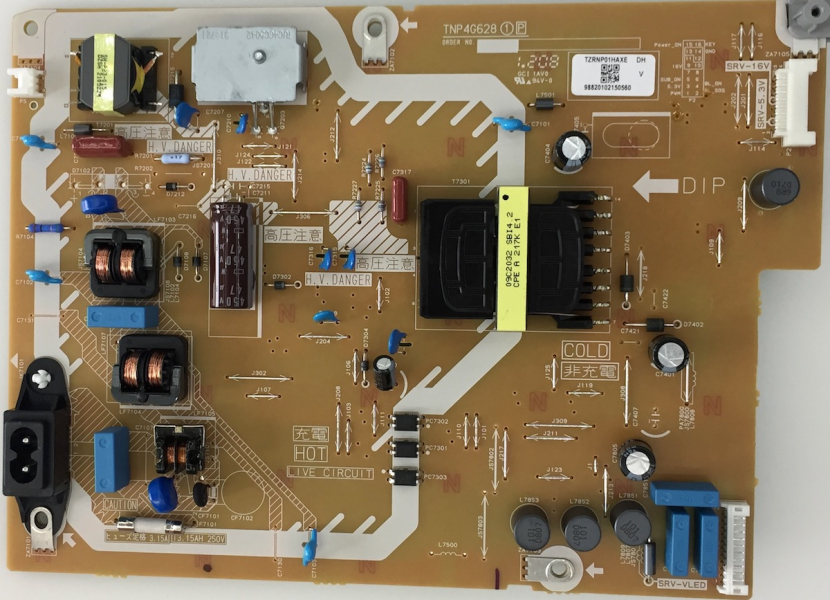 TX-40FSW404 TX-40FSW504 TNP4G628 (1P) TZRNP01HAXE Netzteil