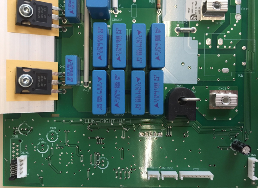 EI875TB11E T44T80N SOLDER LAYER ELIN-Right IH5-i V0_021.PCB COD.9000274560 (9000275513) P0221799 Z00091