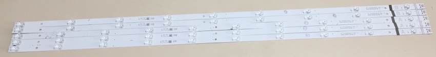 55UL6B63DG 55LED8201B TX-55HXW704 TX-55HXW604 D55U660X5CW  Set5 3x RF-​CF550007AE30-1001 3010-​4265 und 2x RF-​CF550007BE30-0901 3010-​4266 LED Backlight