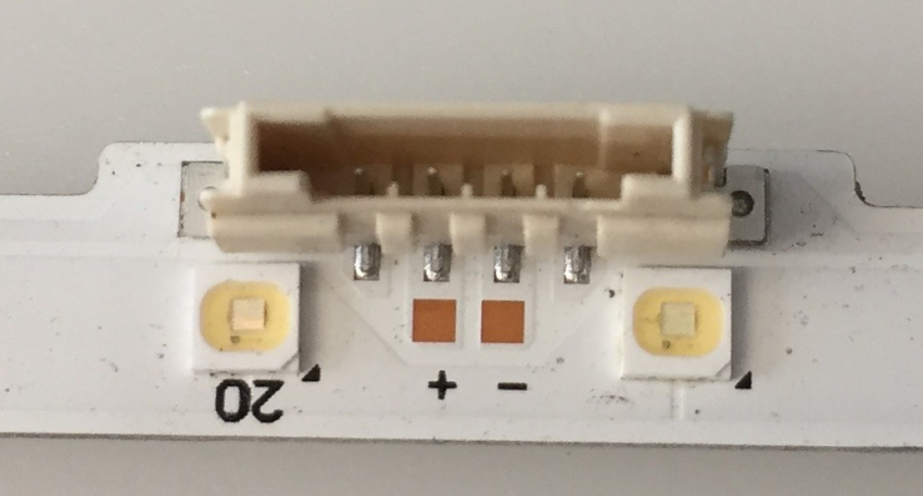 BN61-16190A 19Y_Q60_STC430AB6_3030F_Blue_38e_Rev2.0_181112_BN96-48377A LED-Backlight für GQ43Q60RGT
